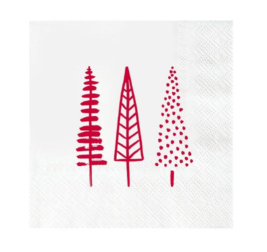 Holiday Paper Napkins - Trees - The Collective Park City