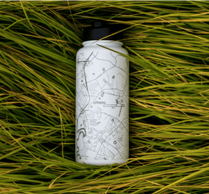 Home Town Map 32 oz Insulated Hydration Bottle - The Collective Park City