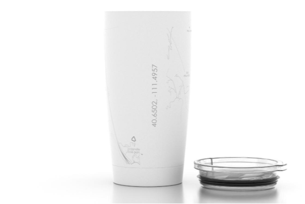 Hometown Park City Map Insulated Tumbler - 16oz - The Collective Park City