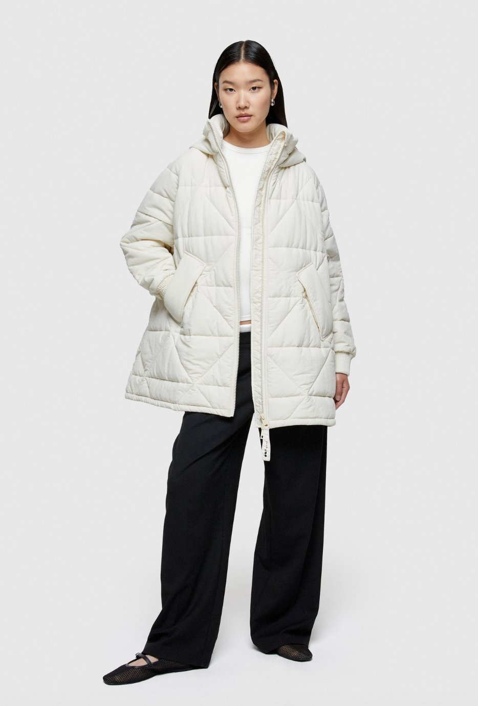 Hooded Quilt Parka - The Collective Park City