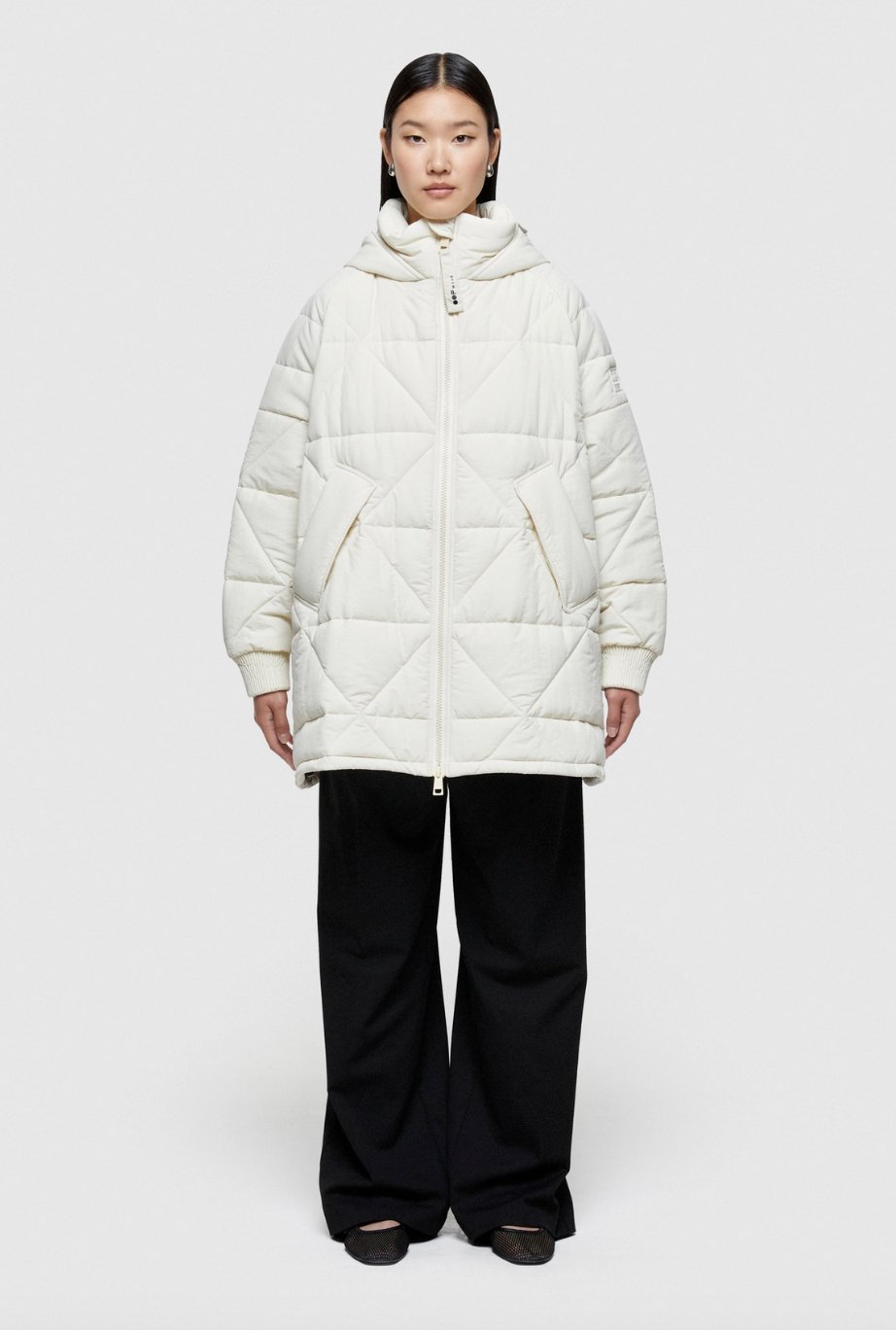 Hooded Quilt Parka - The Collective Park City