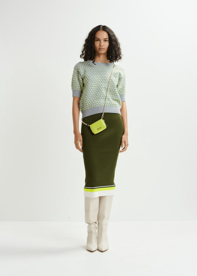 Hopes Jacquard Pullover - Cloud - The Collective Park City