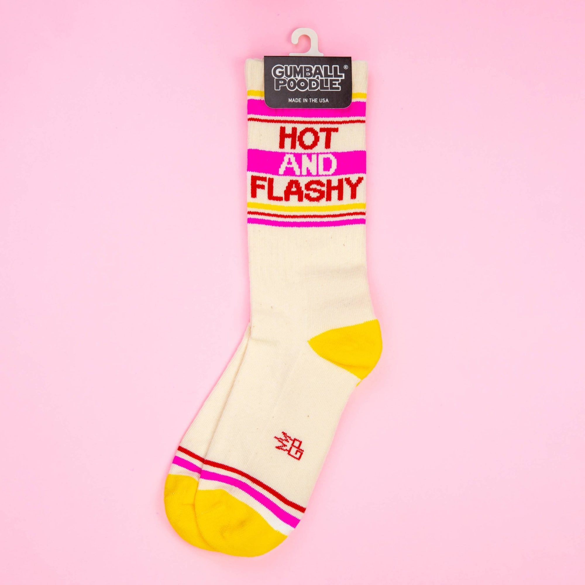 Hot and Flashy Gym Crew Socks - The Collective Park City