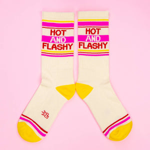 Hot and Flashy Gym Crew Socks - The Collective Park City