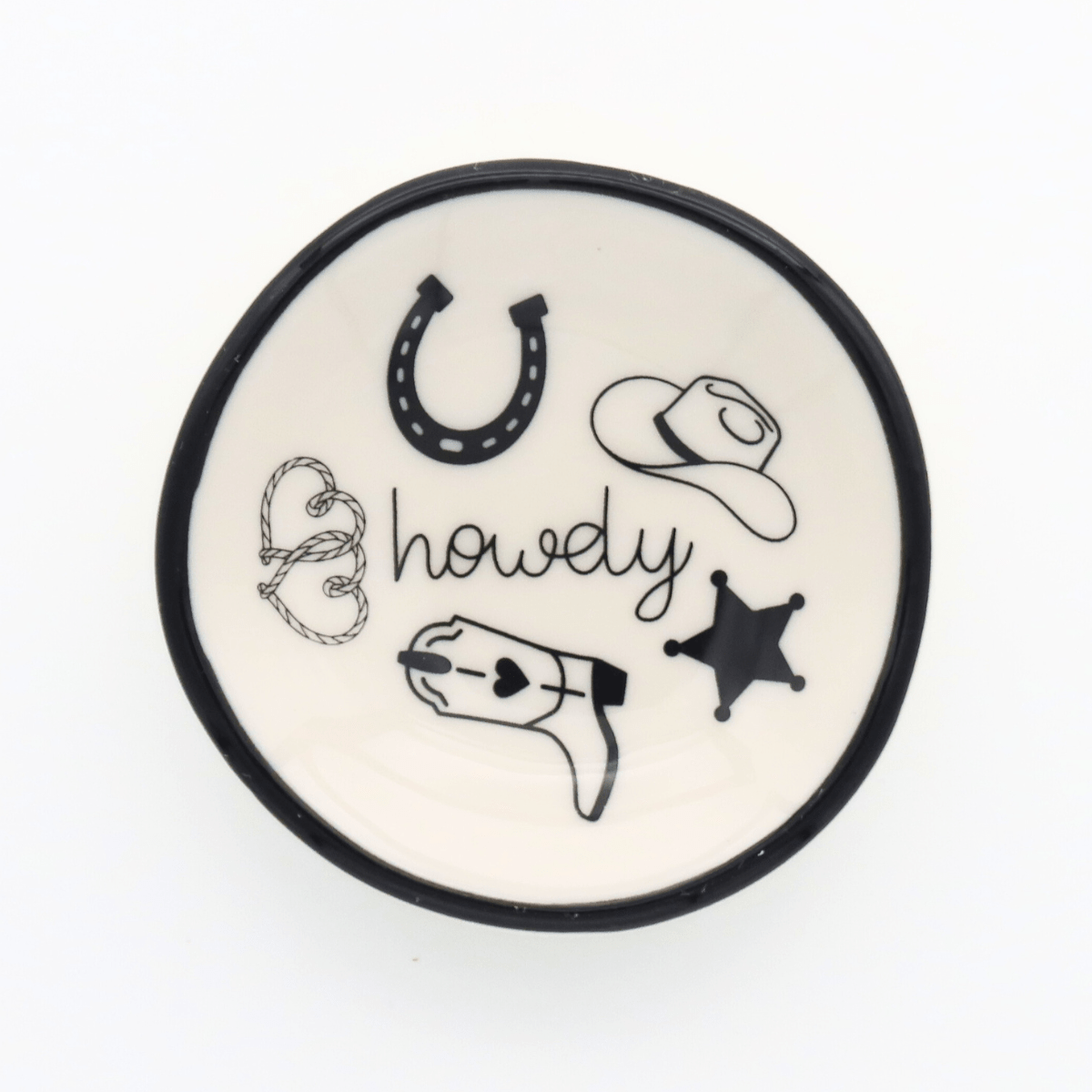 Howdy Western Ring Dish - The Collective Park City