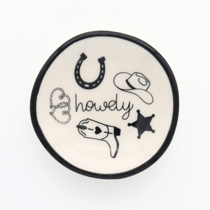 Howdy Western Ring Dish - The Collective Park City