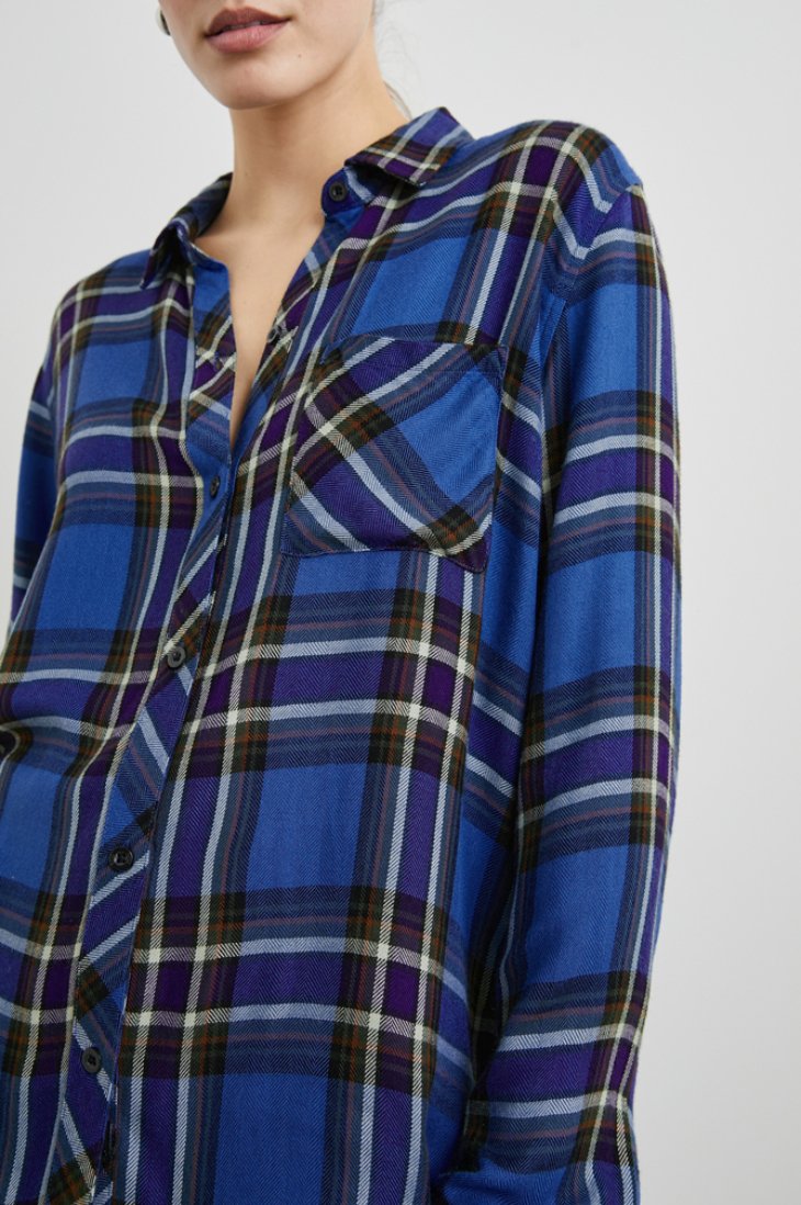 Hunter Button Down Top - The Collective Park City