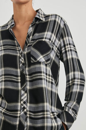 Hunter Button Down Top - The Collective Park City