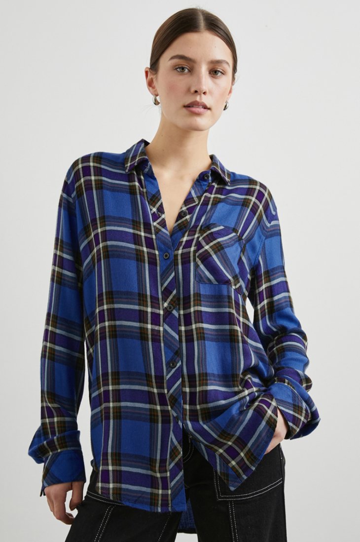 Hunter Button Down Top - The Collective Park City