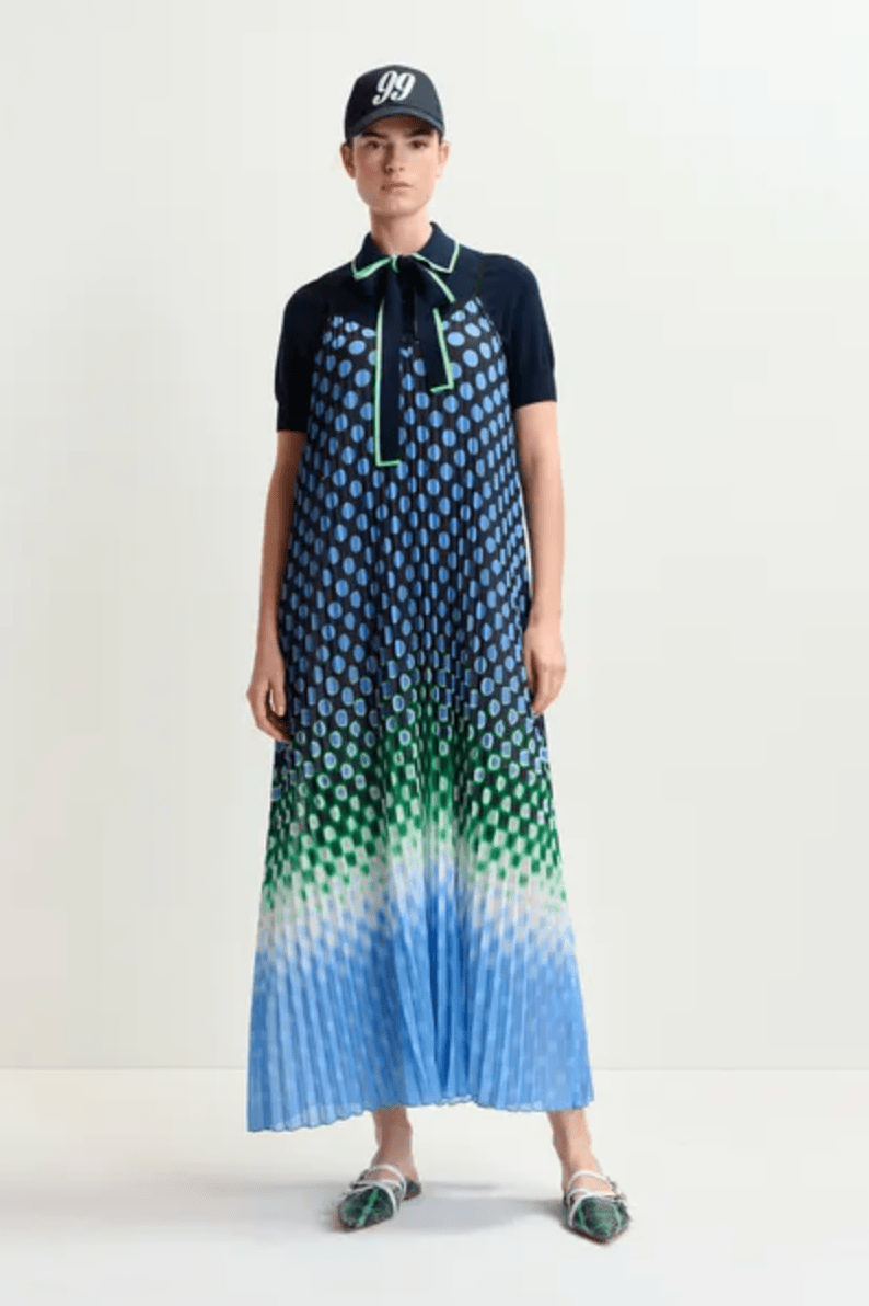 Hyacinth Pleated Maxi Dress - The Collective Park City