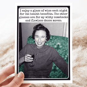 I Enjoy A Glass Of Wine Each Night For It's Health Benefits - The Collective Park City