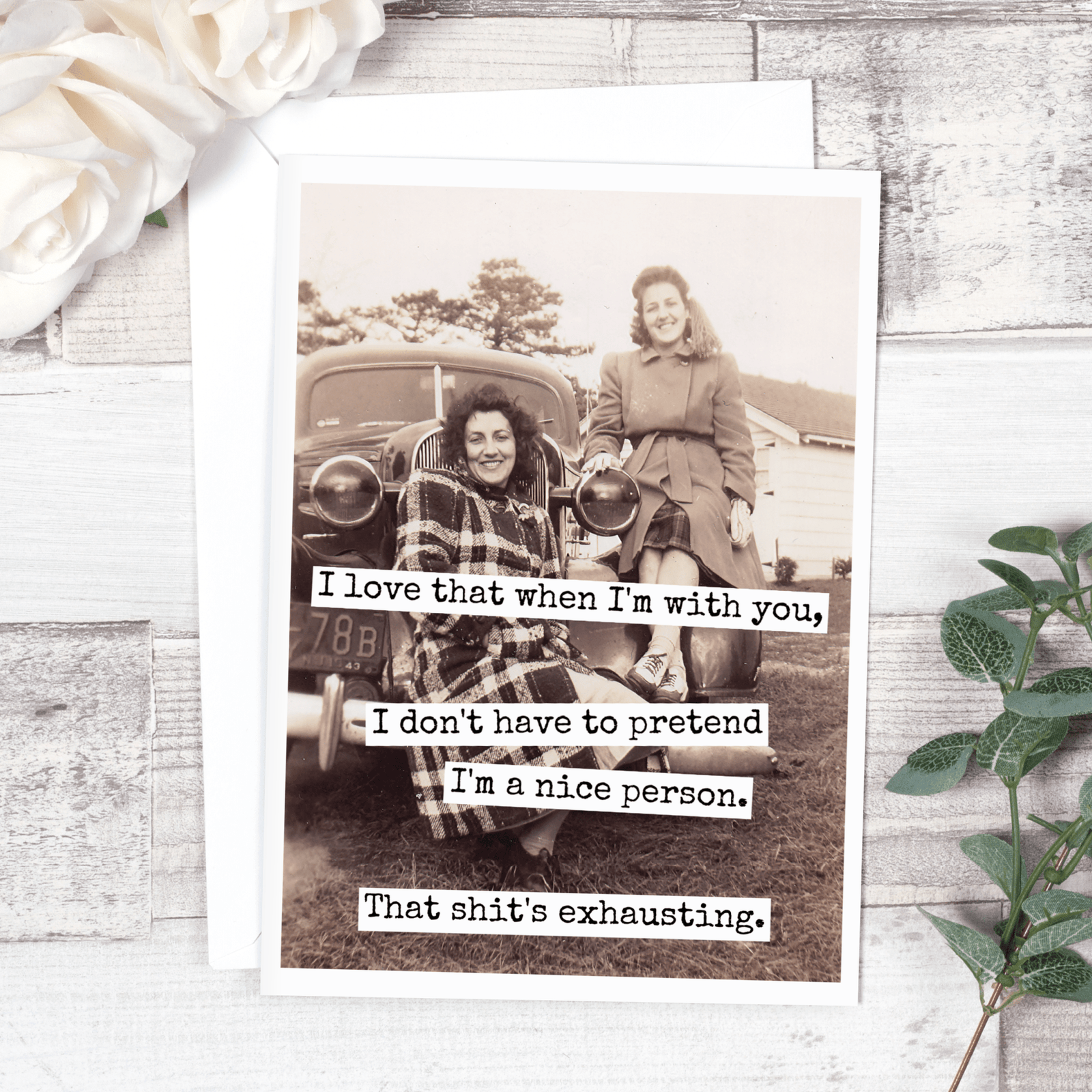 I Love That When I'm With You... Greeting Card - The Collective Park City