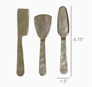 Ibsen Cheese Tools - Antique Silver - The Collective Park City