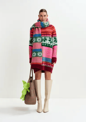 Icharpe Print Scarf - The Collective Park City