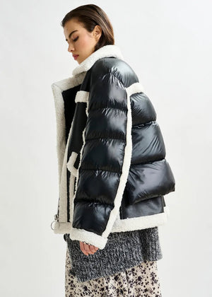 Ifie Faux Fur Puffer Jacket - The Collective Park City
