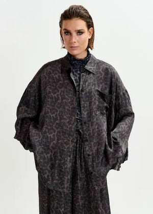 Ilorin Oversized Ruffle Shirt - The Collective Park City
