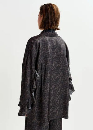 Ilorin Oversized Ruffle Shirt - The Collective Park City
