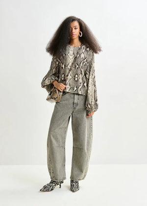 Inemy Balloon Sleeve Blouse - The Collective Park City