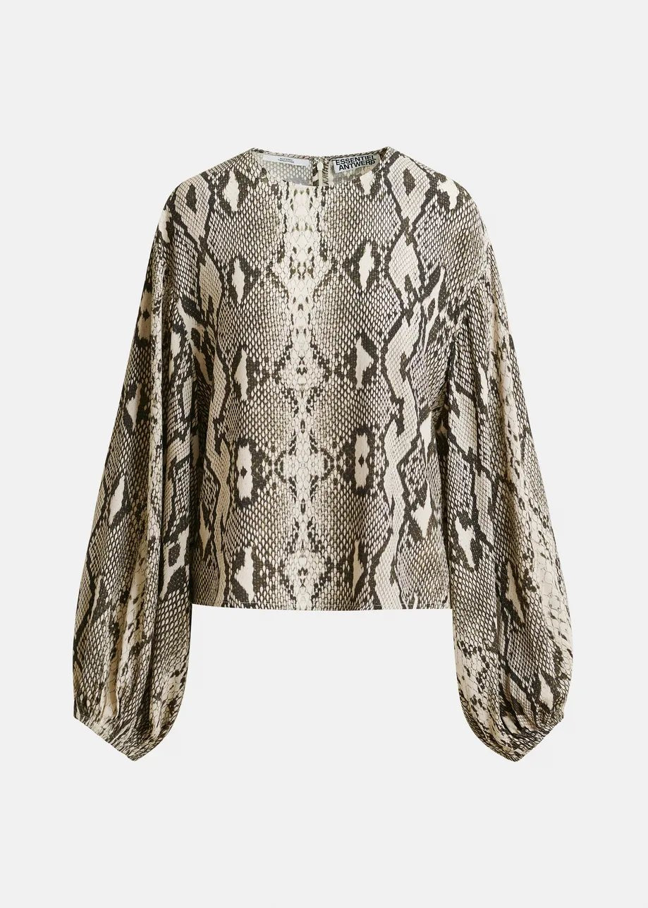 Inemy Balloon Sleeve Blouse - The Collective Park City