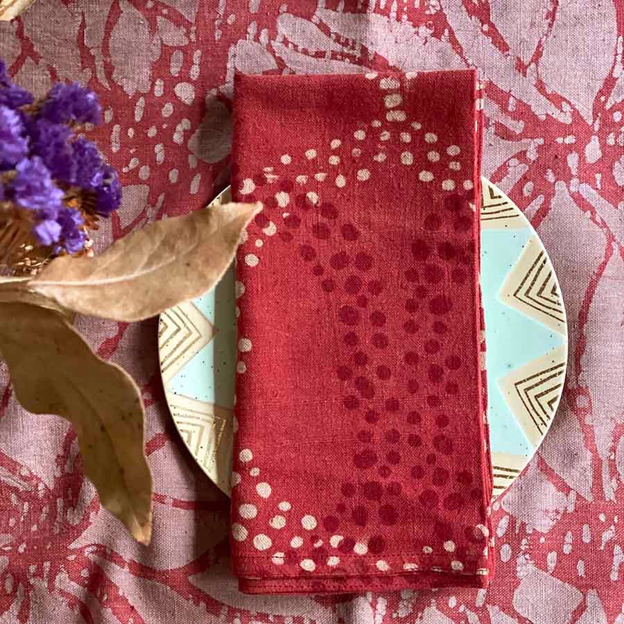 Infinity Cotton Napkin - Set/4 - The Collective Park City