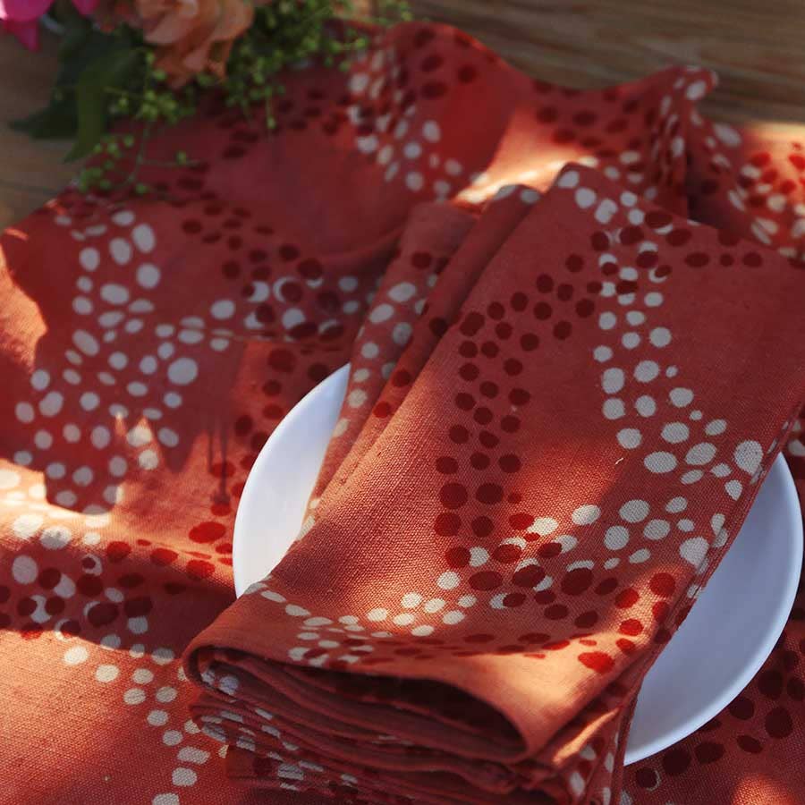 Infinity Cotton Napkin - Set/4 - The Collective Park City