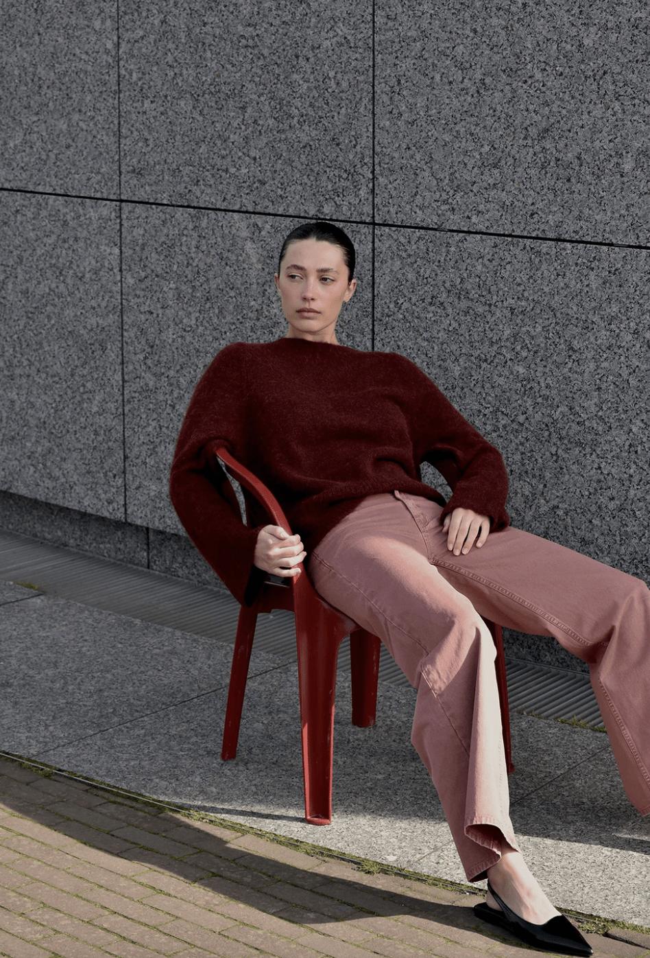 Ini Canvas Wide Leg Pant - The Collective Park City