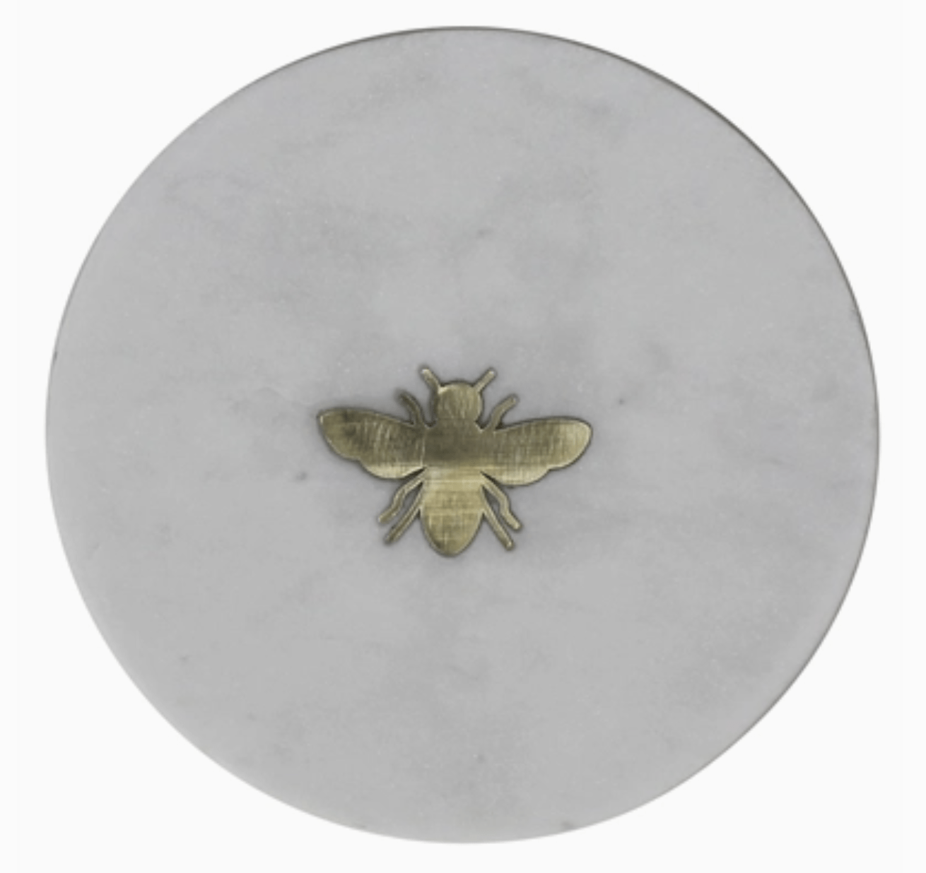Inlaid Marble Tray - Bee - The Collective Park City