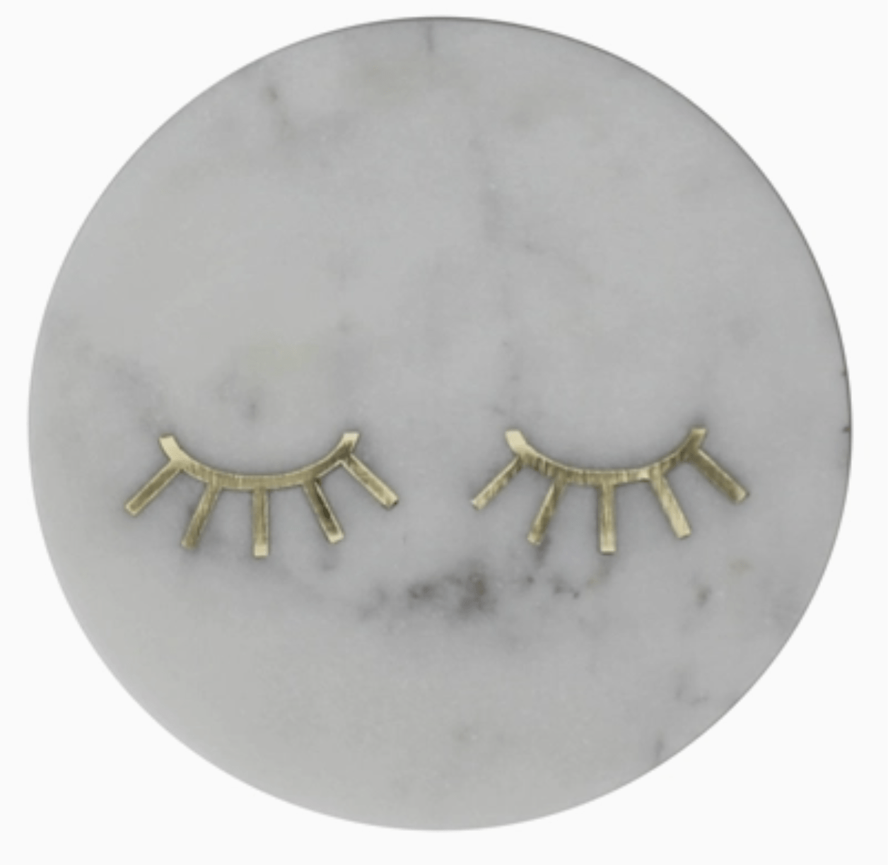 Inlaid Marble Tray - Lashes - The Collective Park City