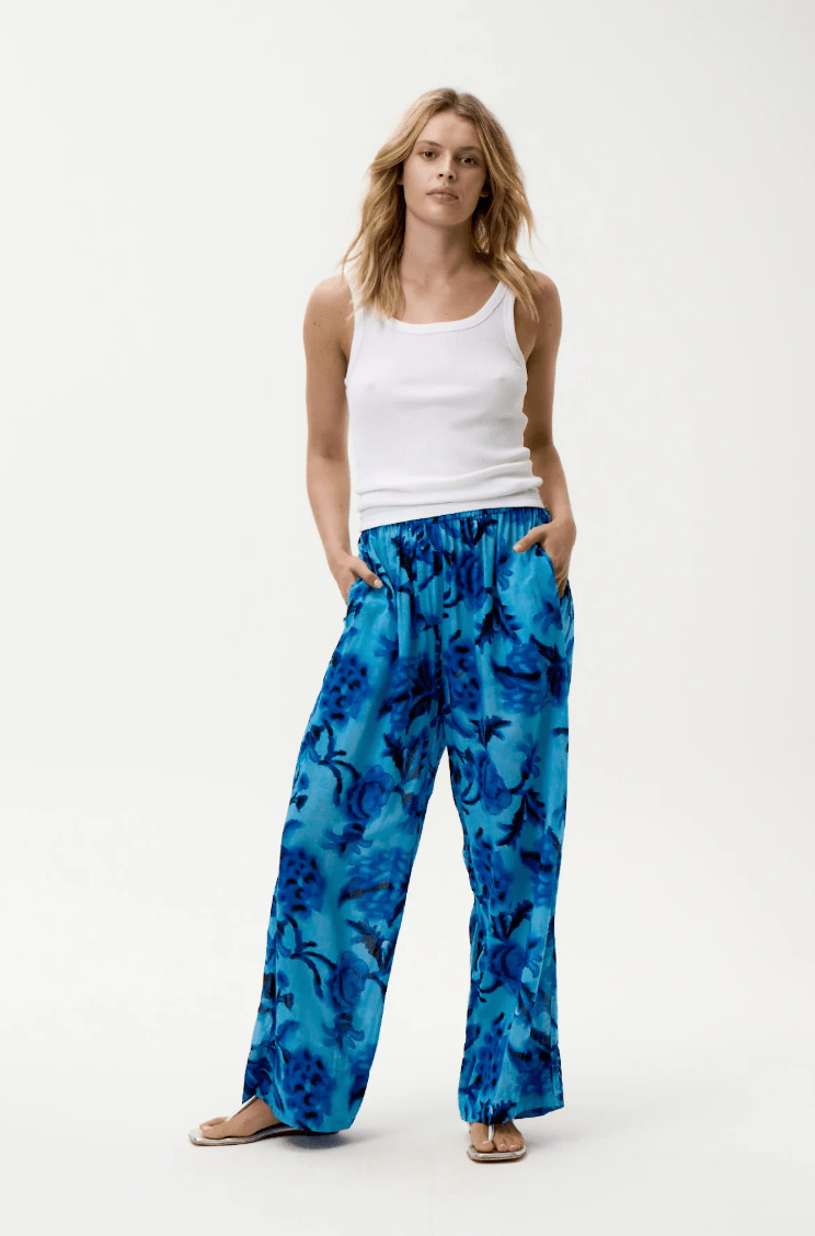 Isla Pant in Milos Sushi Voila Blue - The Collective Park City
