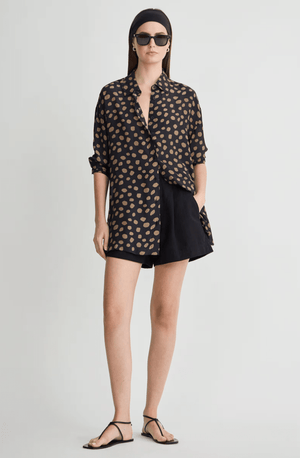 Isolde Button Down Top - The Collective Park City