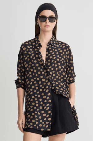 Isolde Button Down Top - The Collective Park City