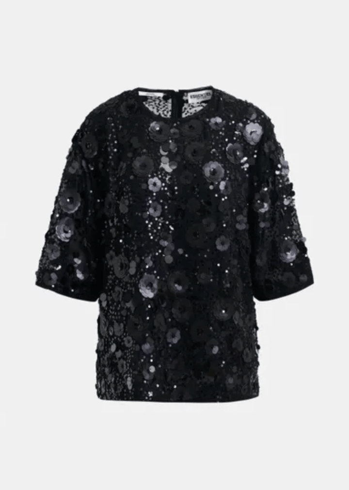 Isparkle Sequin Embellished Top - The Collective Park City