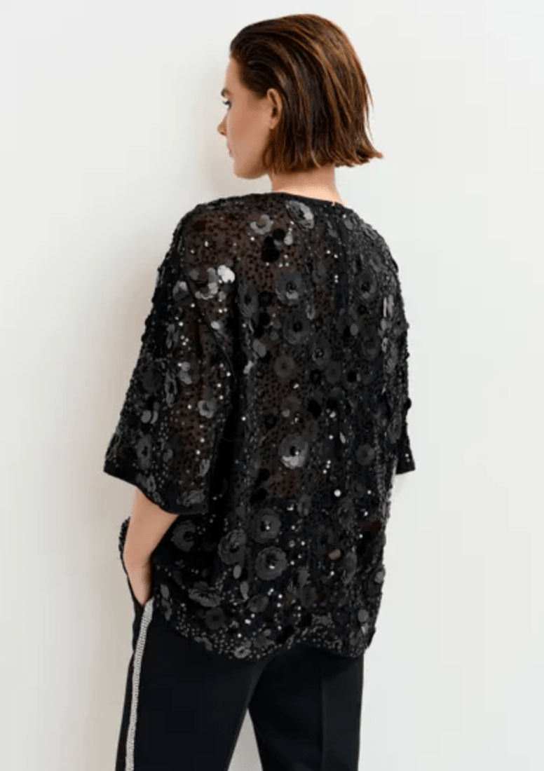 Isparkle Sequin Embellished Top - The Collective Park City