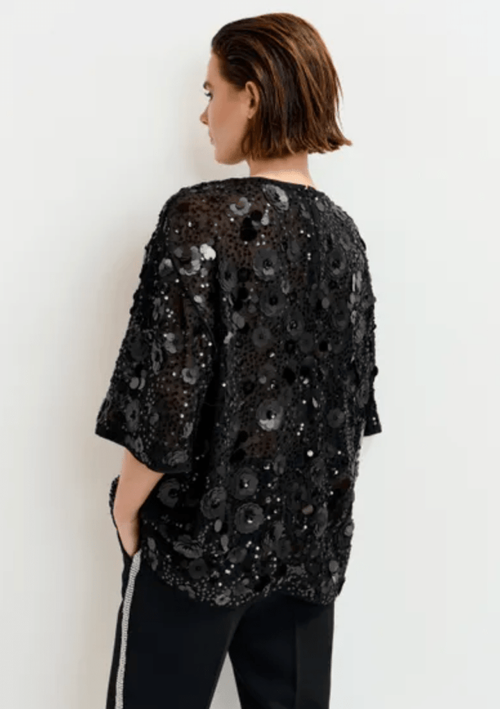 Isparkle Sequin Embellished Top - The Collective Park City