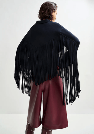 Istern Knit Fringe Jacket - The Collective Park City