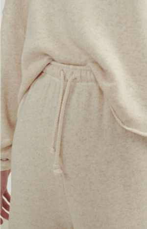 Itonay Straight - Leg Jogger - Ecru - The Collective Park City