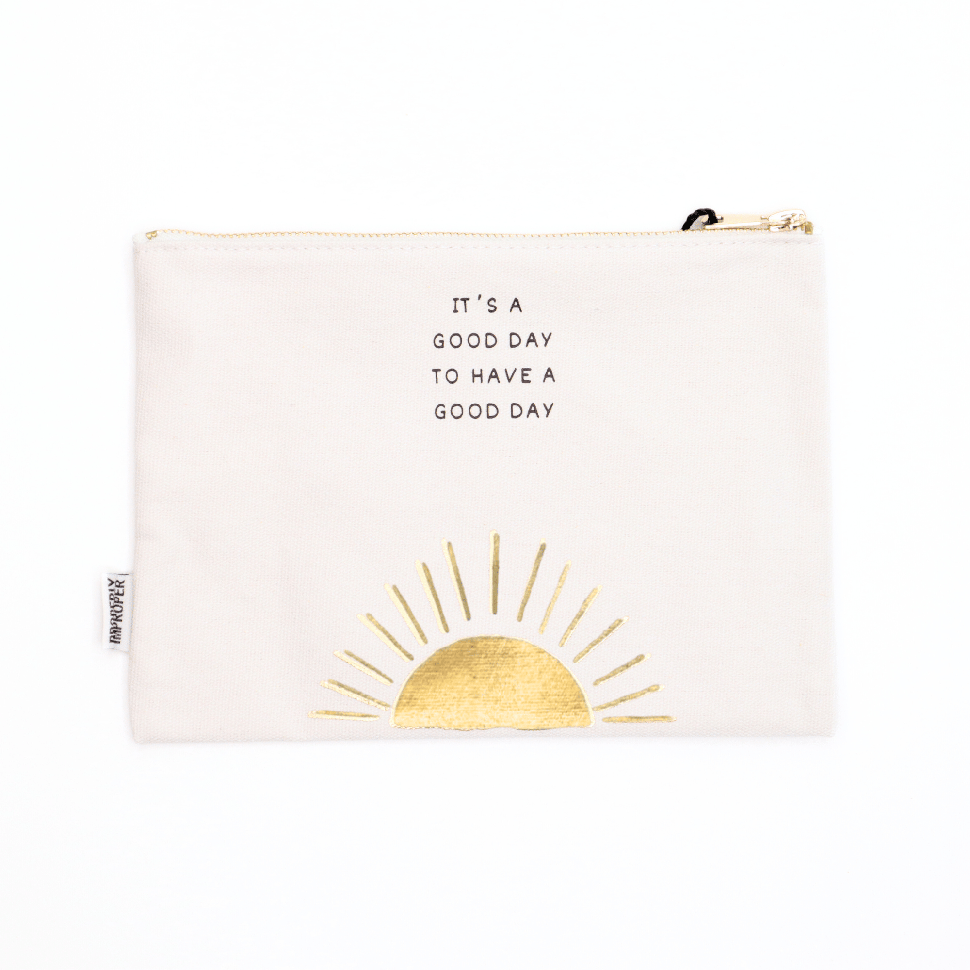 It's A Good Day - Canvas Pouch - The Collective Park City