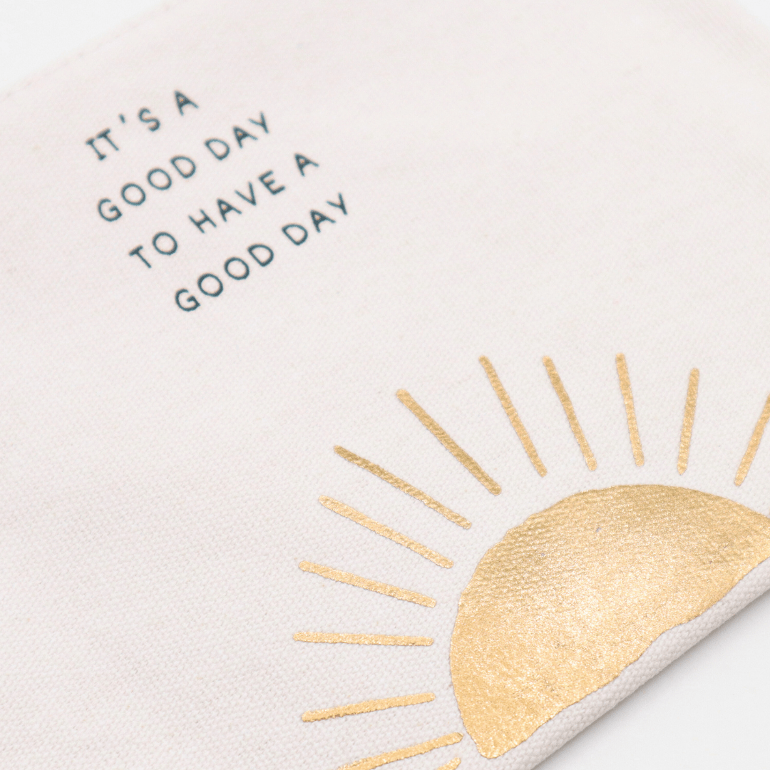 It's A Good Day - Canvas Pouch - The Collective Park City