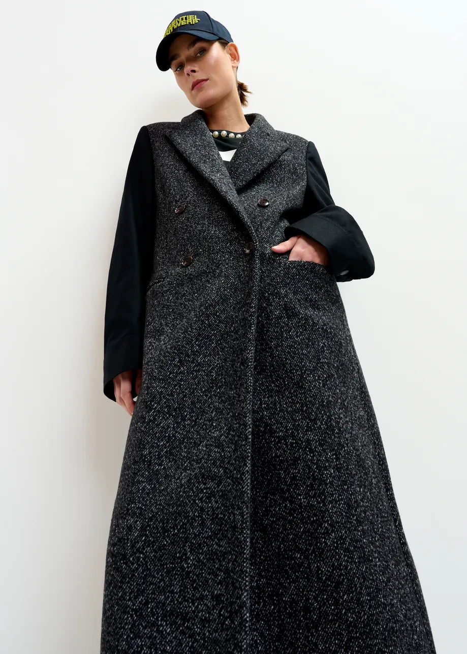 Ivona Double - Breasted Coat - The Collective Park City