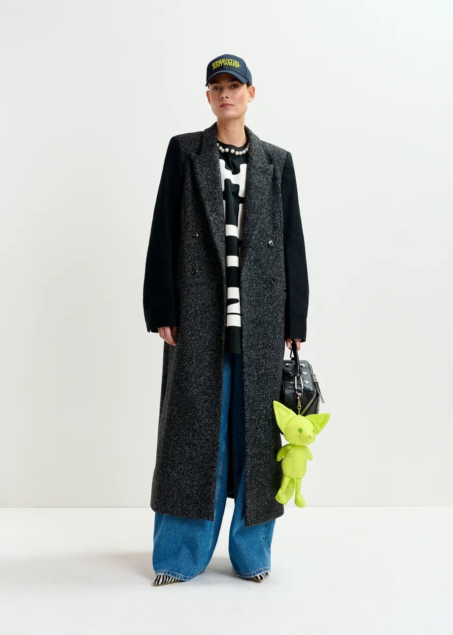 Ivona Double - Breasted Coat - The Collective Park City