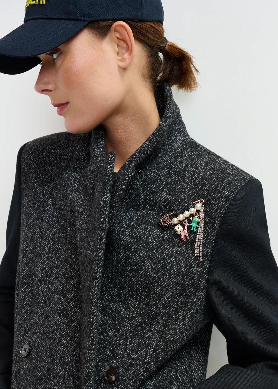 Ivona Double - Breasted Coat - The Collective Park City