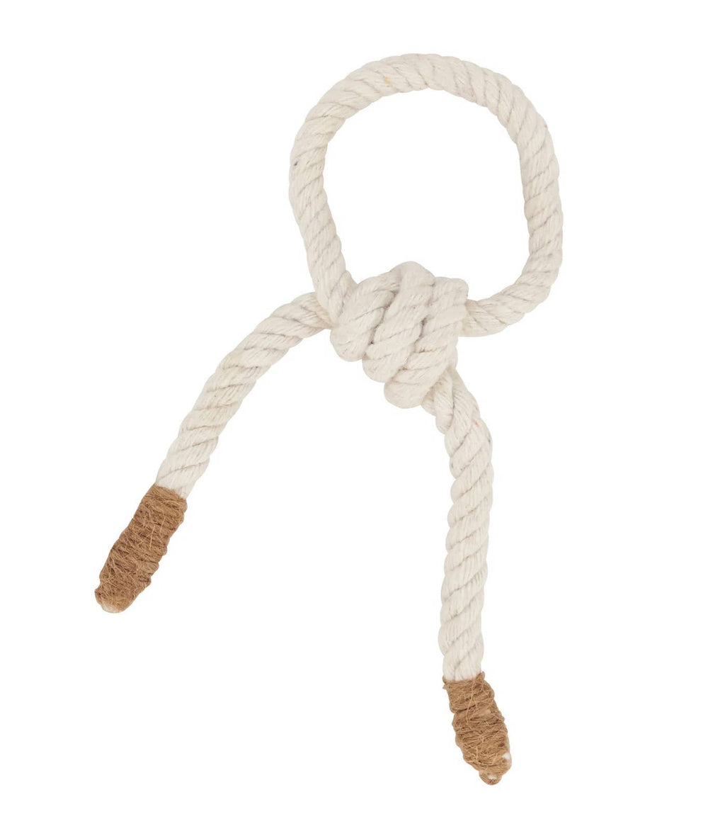 Ivory Knotted Rope Napkin Ring - The Collective Park City