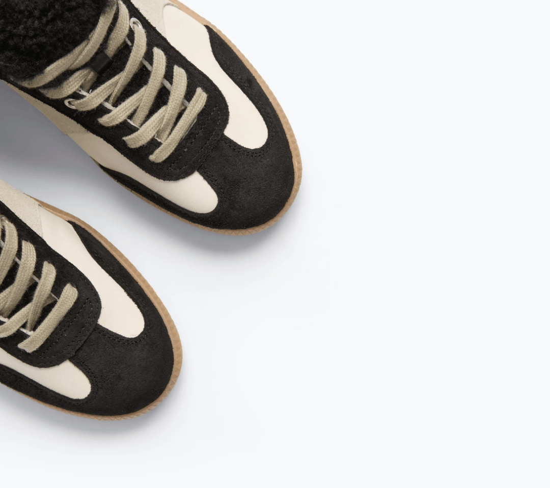 Jackie Shearling Sneaker - The Collective Park City