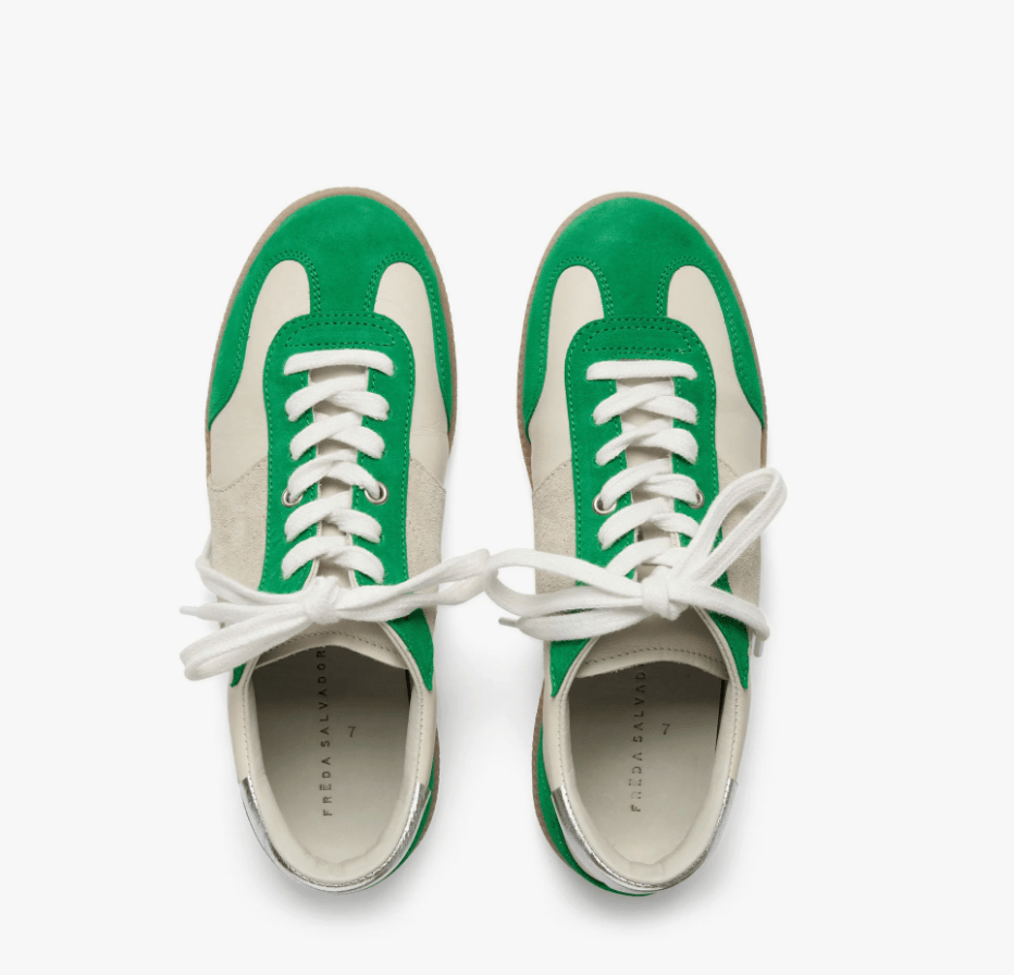 Jackie Sneaker - Green - The Collective Park City