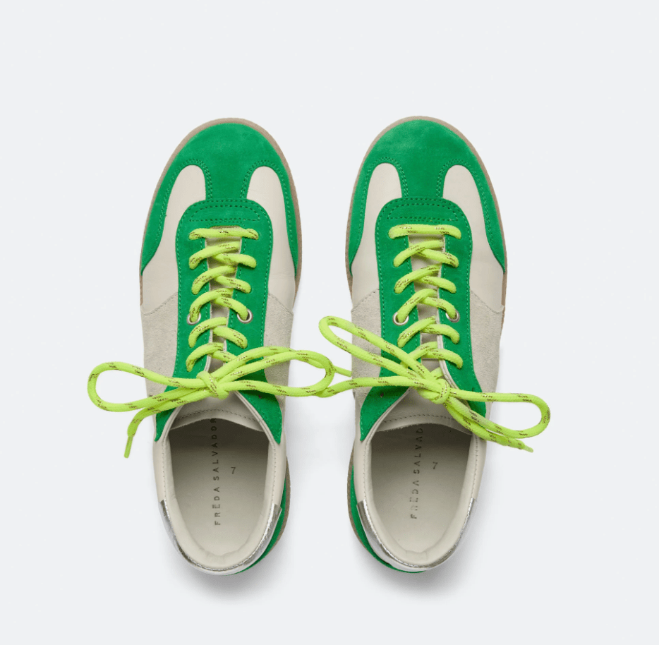 Jackie Sneaker - Green - The Collective Park City