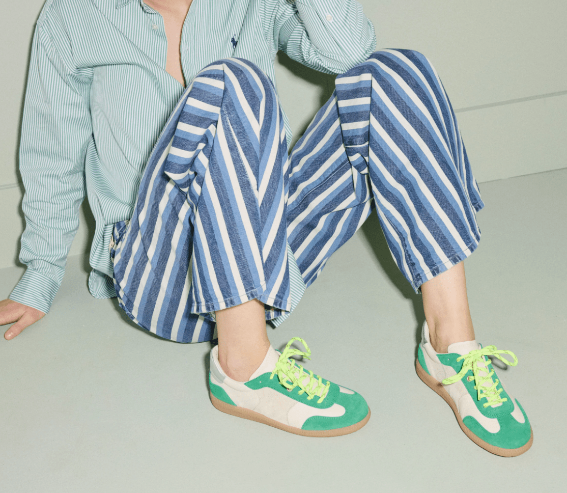 Jackie Sneaker - Green - The Collective Park City