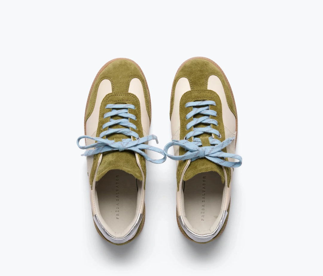 Jackie Sneaker - Wasabi Suede - The Collective Park City