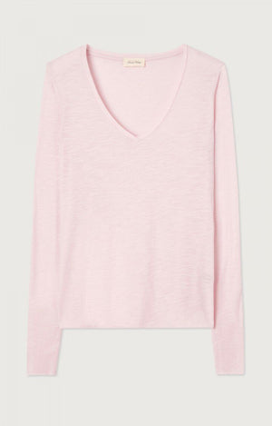 Jacksonville Long Sleeve V - Neck - Vintage Marshmallow - The Collective Park City