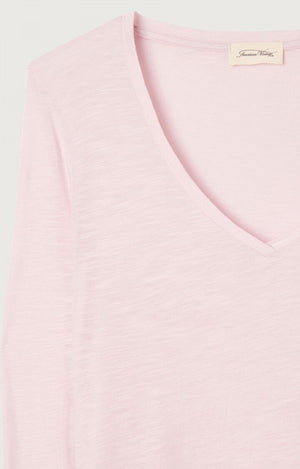 Jacksonville Long Sleeve V - Neck - Vintage Marshmallow - The Collective Park City