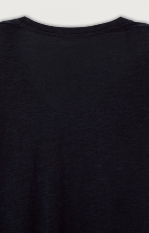 Jacksonville Scoop-Neck Tee - Noir - The Collective Park City